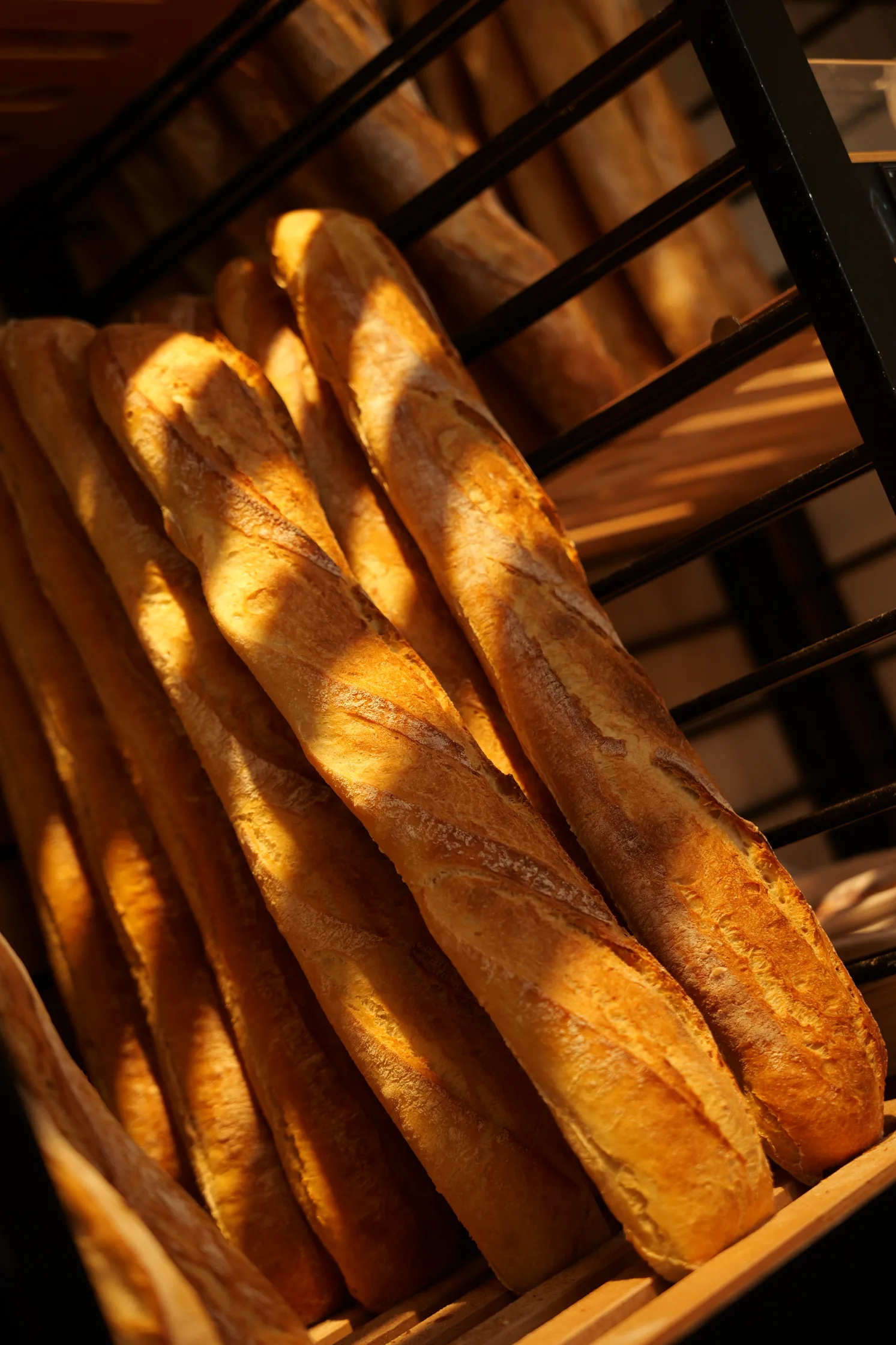 Les pains et viennoiseries dans le four du Joyau